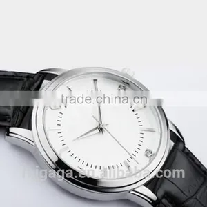 Men's/Women's Fashion Leather Band Couples Quartz Wrist Watch Sales Gift thumbnail-4