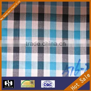 Combed Yarn Dyed Type and Check Plaid Item Type Shirt Fabric thumbnail-1