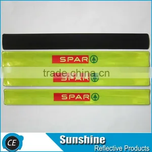Plastic Customized Reflex Slap Bracelet thumbnail-1