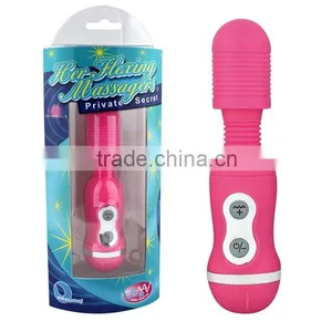 Wonderful AV Wand Massager Silicone Vibrating Sex Toys For Girls thumbnail-1