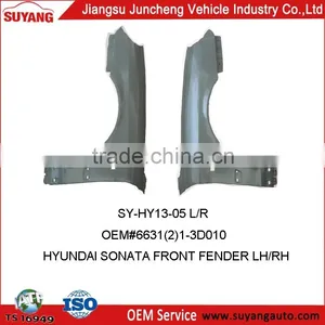 Steel Front Fender For Hyundai Sonata Car Body Parts OEM#6631(2)1-3D010 thumbnail-1