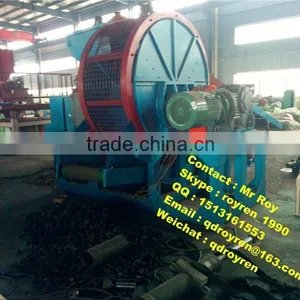 Automatic Waste Tire Recycling Line Low Investment High Profit Business Tire Debeader Machine thumbnail-1