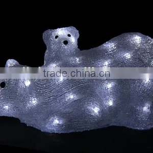 Outdoor Solar Lighting Matel Christamas Bear Decoration thumbnail-1