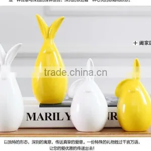 Jingdezhen BHM-123 Ceramic Easter Rabbit Figurines Collectables Decoration Wholesales thumbnail-5