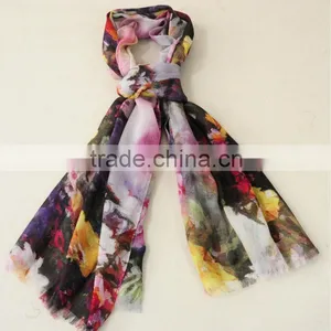Wool Handmade Scarf 2014 Newest Design 100% Wool Handmade Scarf thumbnail-1
