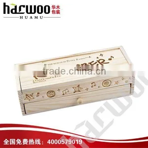 Decoration & Matt Large Capacity Wooden Pen Chest Box thumbnail-3
