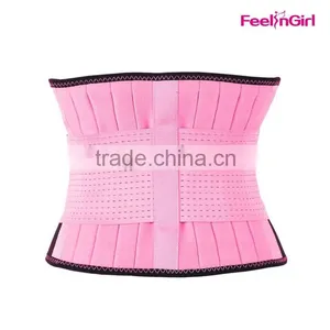 New Design Fitness Sexy Pink Slimming Waist Shaper Belt thumbnail-3