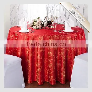 TC-147 New Polyester Jacquard Wedding/Restaurant Table Cloth for Sale thumbnail-2