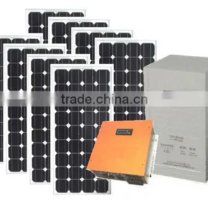 Complete With Battery and Brackets 4000w Complete Home Solar Power System thumbnail-6