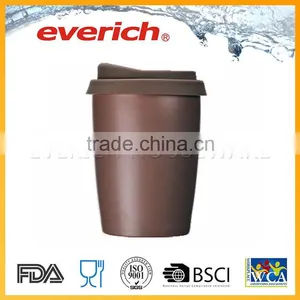 Custom Plain Promotional Ceramic Coffee Mug With Lid thumbnail-2
