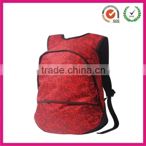 2013 Best Selling Promotional Nylon Red Backpack thumbnail-1