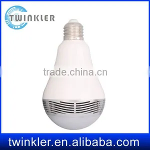 Long Spantime Music Changable Colors Wireless High Quality Safety Mini Speaker Bluetooth LED Light Bulbs for Android and IOS App thumbnail-2