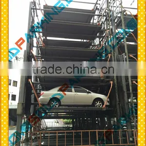 Customerized Color Hydraulic Driven CE Approved Automated Parking System thumbnail-1