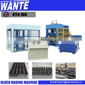 WT4-15C Block Cement Brick Making Machine Business Opportunity thumbnail-3