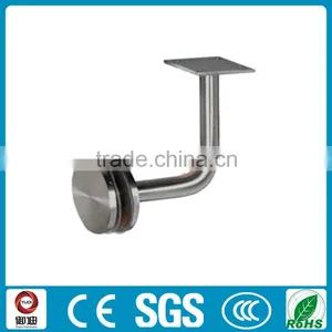 Stainless Steel Wood Tread Straight Stairs With Glass Handrail China Supplier thumbnail-5