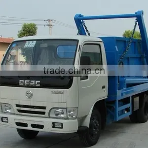 Small Dongfeng Roll-off Garbage Truck for Sale thumbnail-1