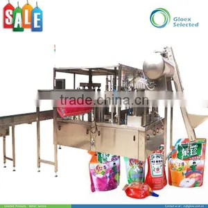 CE Approval Rotary Type Automatic Pouch With Spout Filling Equipment thumbnail-1
