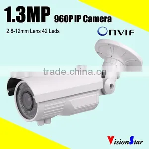 960P 1.3MP 2.8-12mm Varifocal Lens IP66 Waterproof AHD IR Camera thumbnail-1