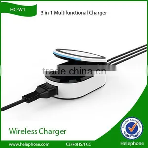 HC-W1 3 in 1 Multifunctional Charger Wireless Charger for Samsung Galaxy s6 thumbnail-3