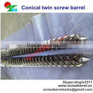 Conical Twin Screw Barrel for Double Screw Extruder thumbnail-1