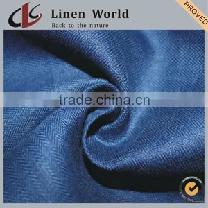 8S High Quality Plain Dyed Linen Viscose Blend Fabric thumbnail-1