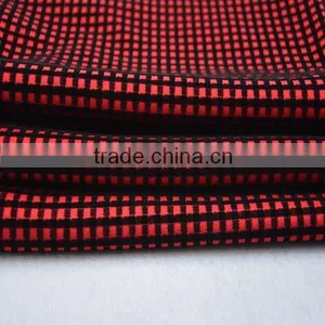Jiufan Textile Hot Sale Polyester Spandex Ponte Roma Flocking Fabric For Garment Stock Lot thumbnail-3