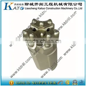 KT Threadede Retrac Button Rock Drill Bit T38 64mm thumbnail-1