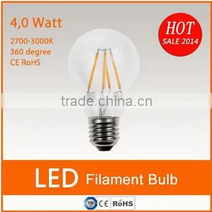 Warm White Color Changing E27 A60 4W Dimmable Bulb Led Filament thumbnail-1
