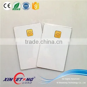 ISO/IEC 7816 Double Side Printing Inkjet Card Contact Card SLE 5542 Chip With 256bit Memory thumbnail-1