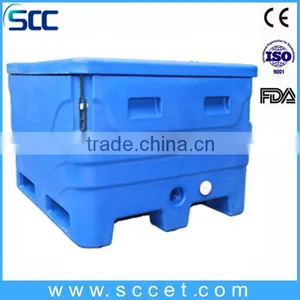 High Quality Rotational Molding Insulated Fish Storage Boxes With CE ISO9001 FDA SG thumbnail-1