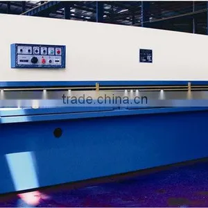 QC12Y/K Hydraulic CNC Swing Beam Shearing Machine / Pendulum Plate Shear /Metal Cutting Machine thumbnail-1