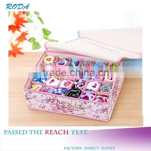 Wholesale Competitive Price Oxford Fabric Socks and Lingerie Storage Box thumbnail-3