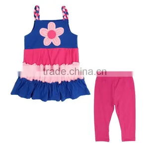 (HG4818) BFP 18M-6Y Baby Summer Dress Suit Kids Sleeveless Wear Girls Summer Sets thumbnail-1