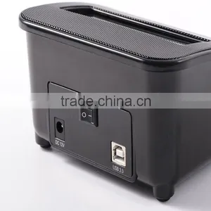 USB 2.0 Docking Station 2.5 Inch / 3.5 Inch SATA HDD External Enclosure Case for 2.5" & 3.5 "SATA Hard Disk Drive and SSD thumbnail-2