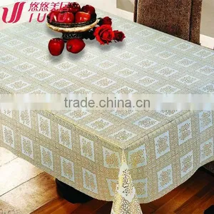 Nonwoven Pvc Table Cloth, Pvc Lace Table Cloth thumbnail-1