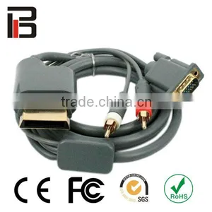Hot Item Premium VGA Cable HDAV Digital Optical Audio Port for Microsoft Xbox 360 Xbox 360 Slim thumbnail-1