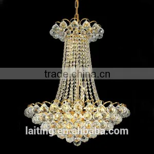 Silver Decorative Hanging Crystal Pendant Lamp From Zhongshan thumbnail-2