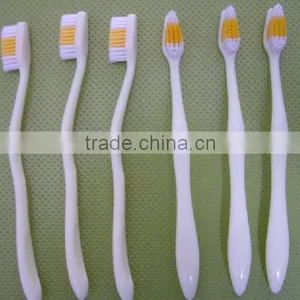 Hotel Disposable Adult Toothbrush White Toothbrush thumbnail-1