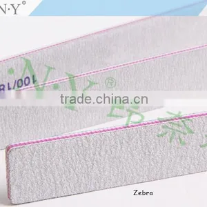 Professional Nail Art Manicure Tools White Color Paper Nailf File Wide Shape thumbnail-5