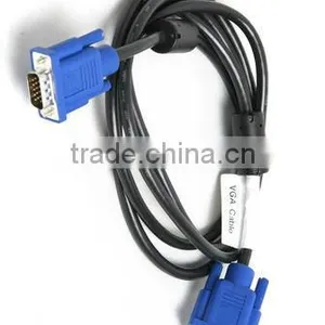 High Quality VGA Cable With Two Ferrites thumbnail-1