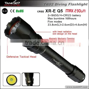 T6061 Aluminum High Power Guidesman LED Flashlight TR02 thumbnail-5