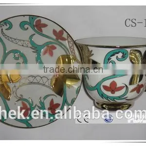 Promotional Ceramic Wholesale Colorful Cup and Saucer thumbnail-2