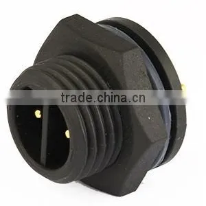 Standard Series, 4pins, Screw Type, PCB Panel Front Mount , Ip68 Waterproof Connector thumbnail-1