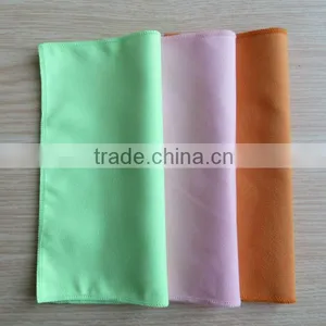 Double Face Pile Microfiber Eyeglass Cleaning Cloth thumbnail-2