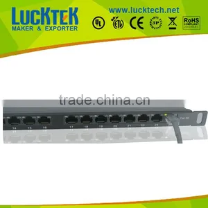 Cat5E UTP 50 Port Voice Patch Panel,19'' 1U Network Patch Panel thumbnail-1