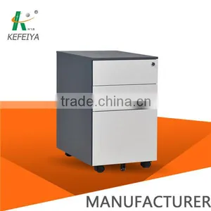 35kg Load of Each Drawer 3 Drawer Metal Mobile Pedestal thumbnail-2