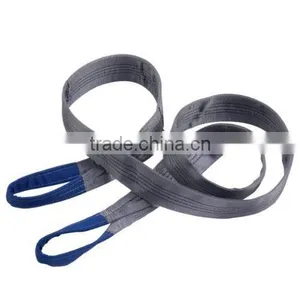 Top Quality Polyester Webbing /cargo Sling/webbing Belt Lifting Tools 4T Grey thumbnail-1