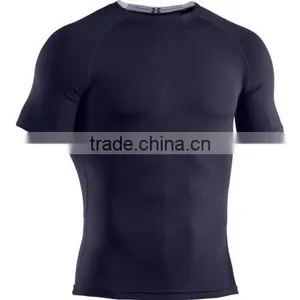 2016 New Comfortable Breathable Black Running Wear for Men thumbnail-1