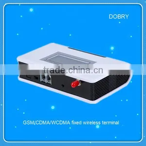 Good Performance 1 Sim 2 RJ11 Ports Gsm Fixed Wireless Terminal Gateway With IMEI Change, Polarity Reversal, SMS Functions thumbnail-5