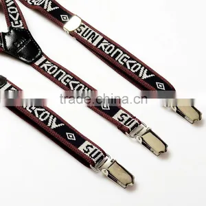 Embroidery Logo Suspenders Adjustable Braces thumbnail-2